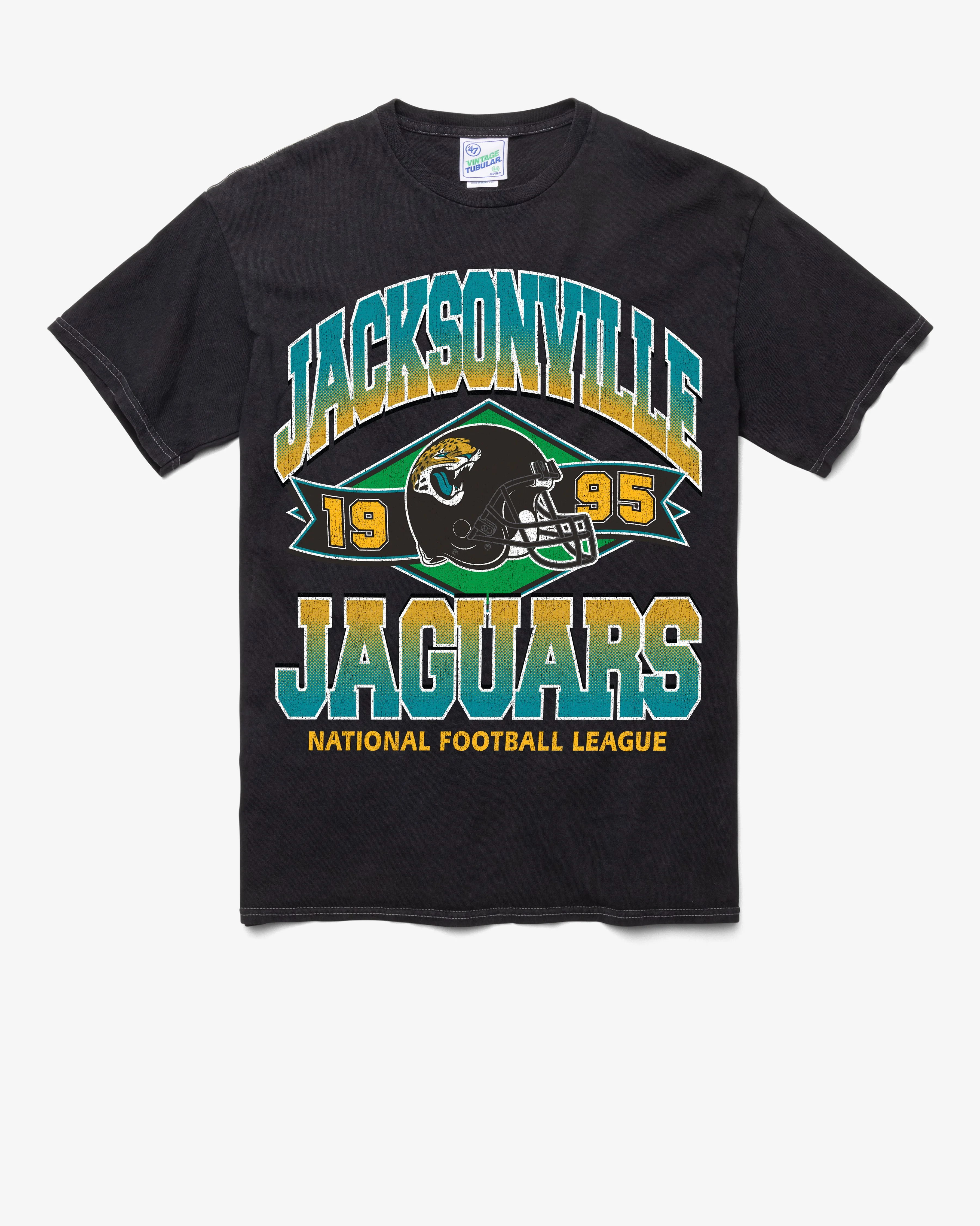 JACKSONVILLE JAGUARS LOCKER '47 VINTAGE TUBULAR TEE