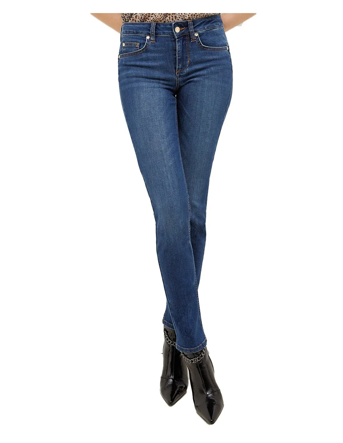 Jeans Liu Jo donna UXX028D4186 blu AI22