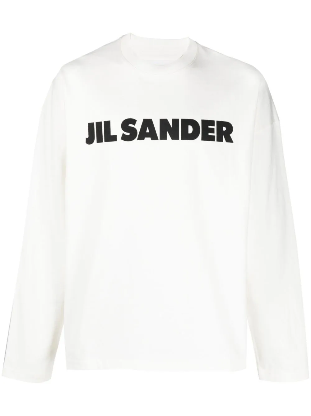 Jil Sander Sweat en coton à logo imprimé