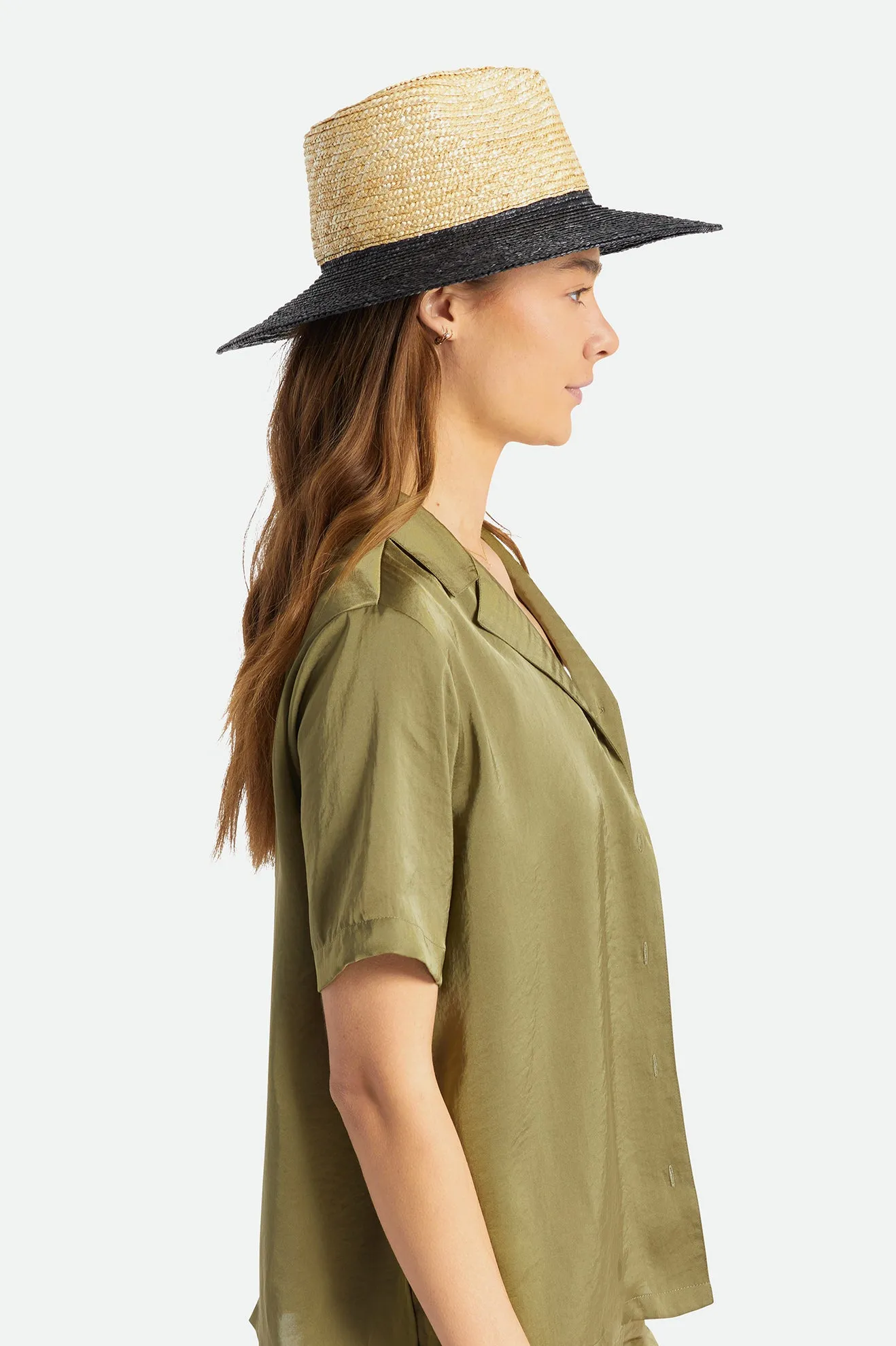 Joanna Festival Hat - Black/Honey