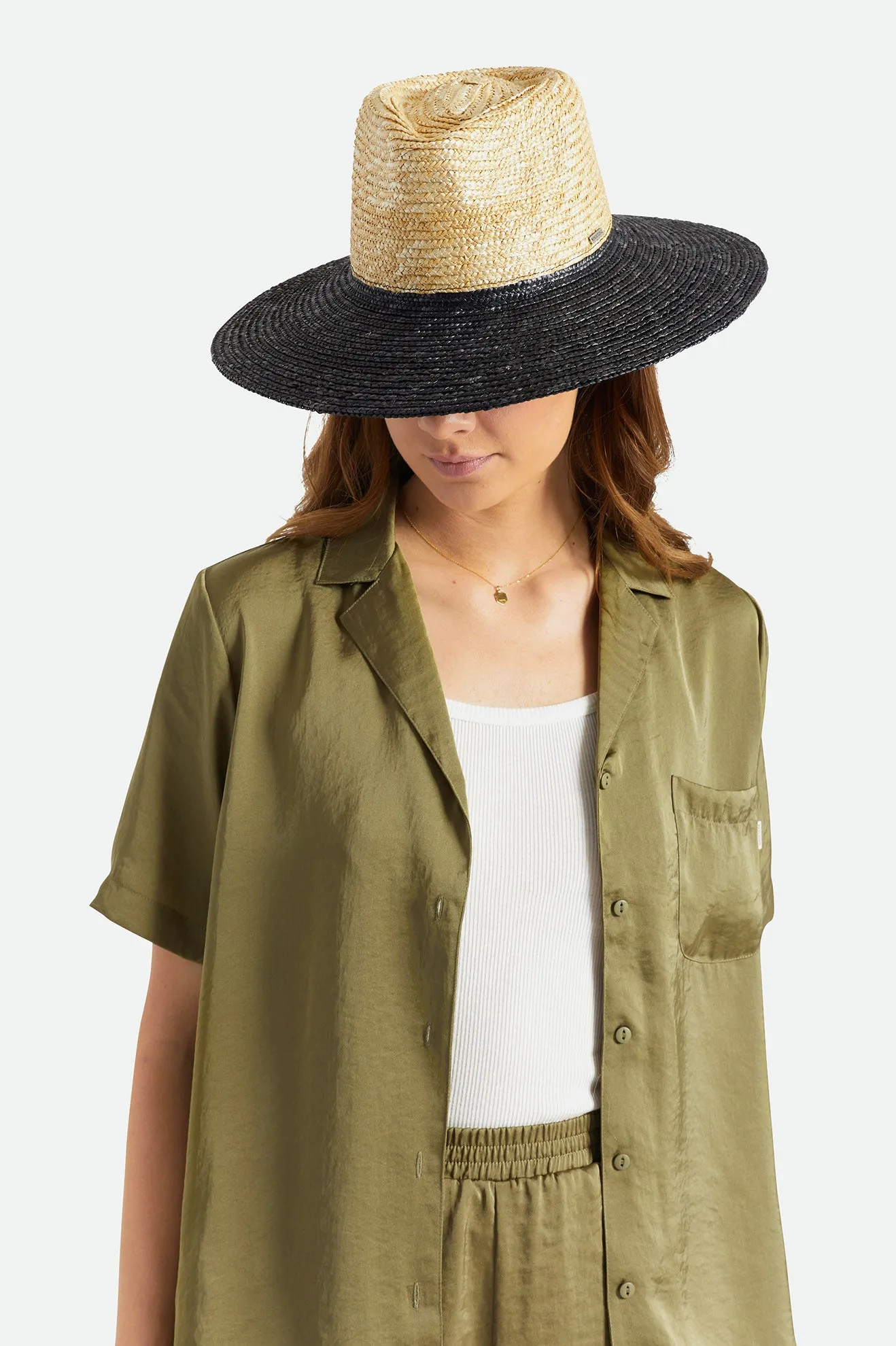 Joanna Festival Hat - Black/Honey