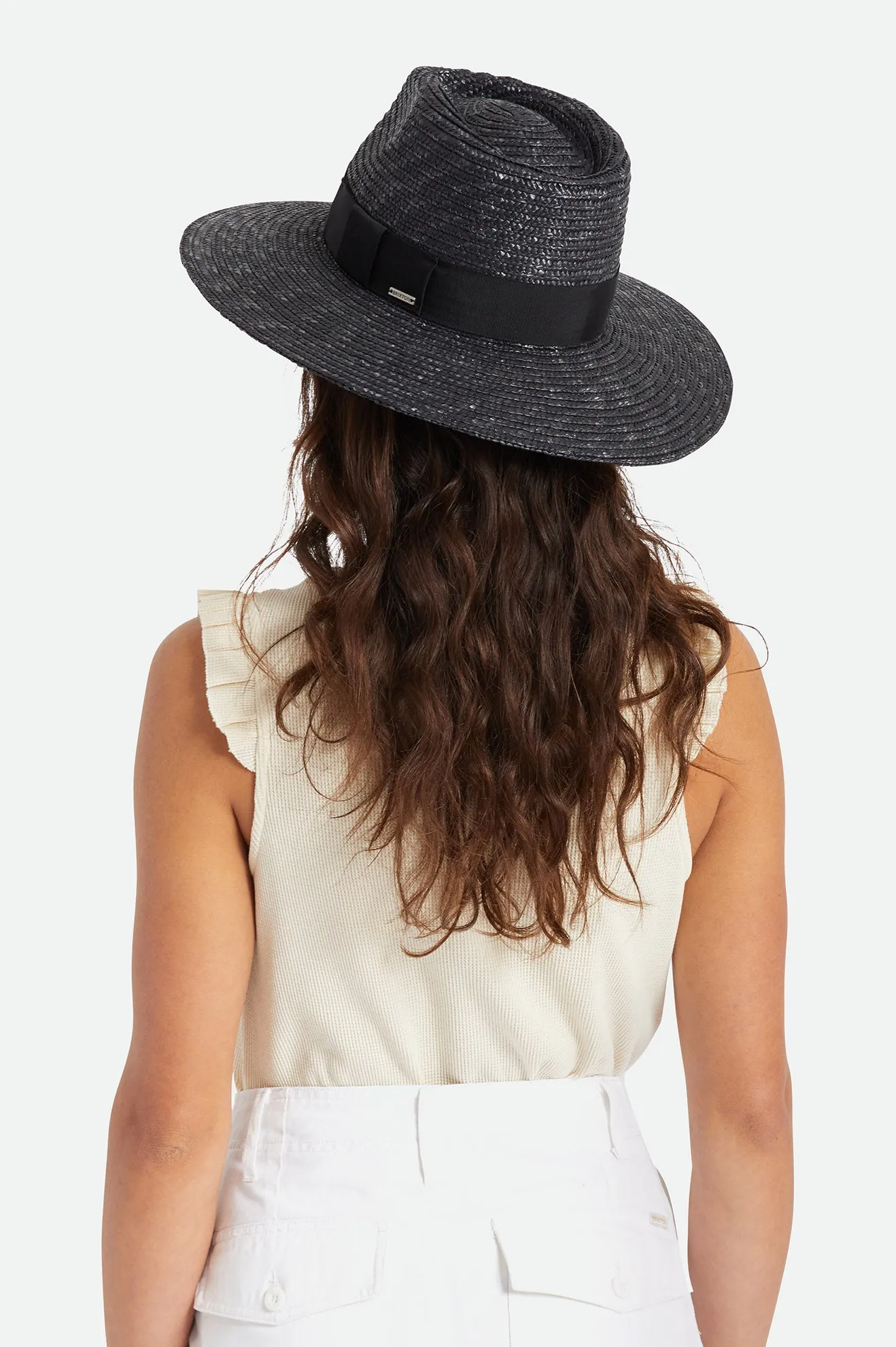 Joanna Short Brim Hat - Black