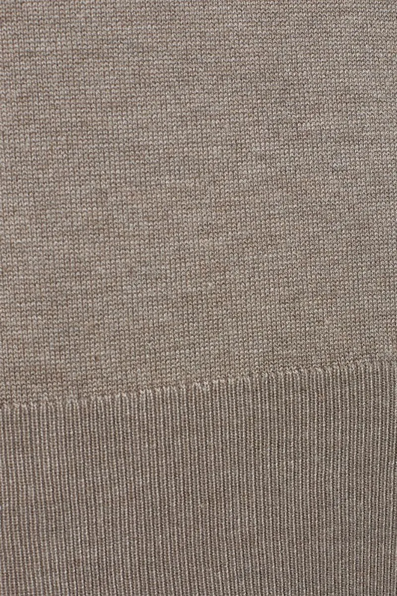 Katie Pullover 203030 | Desert Taupe Melange | Strik fra Freequent