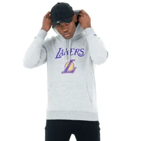 LA Lakers NBA Regular Grey Pullover Hoodie