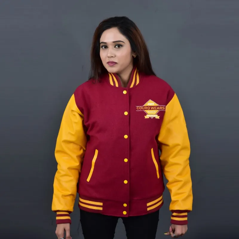 Letterman Jackets Women - Couro Wears