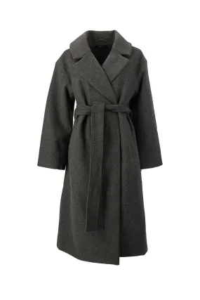 Long belted coat