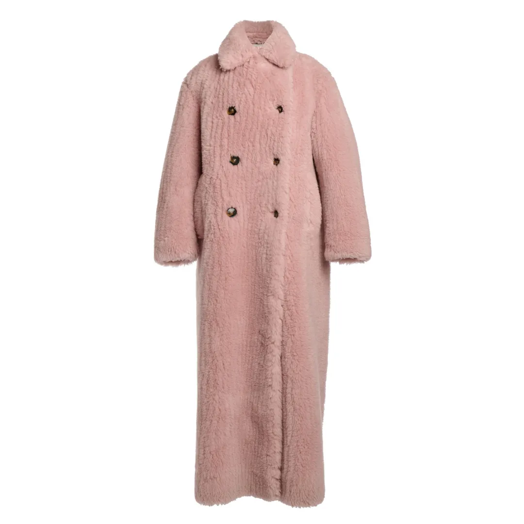 Long Teddy Wool Coat