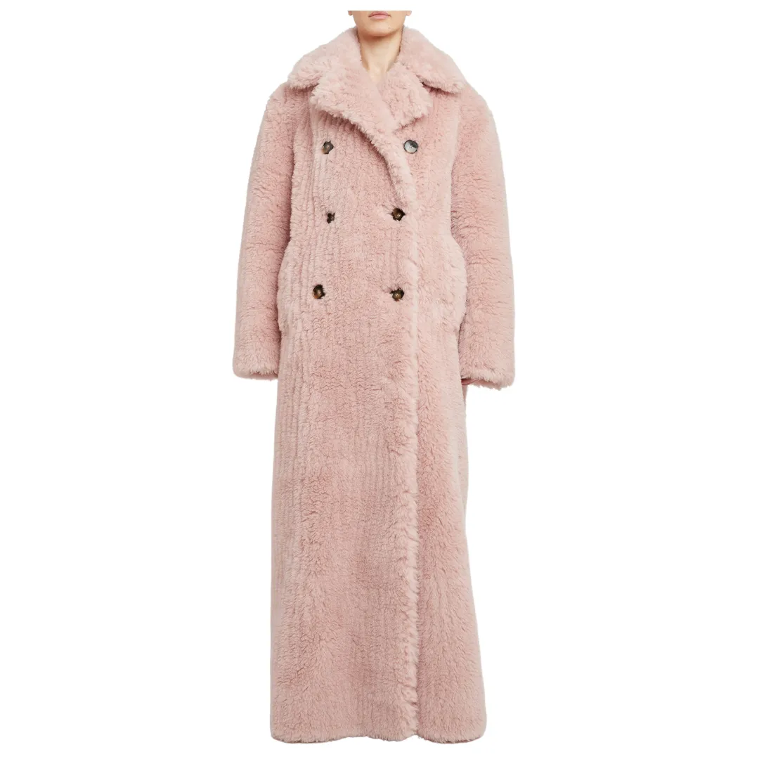 Long Teddy Wool Coat