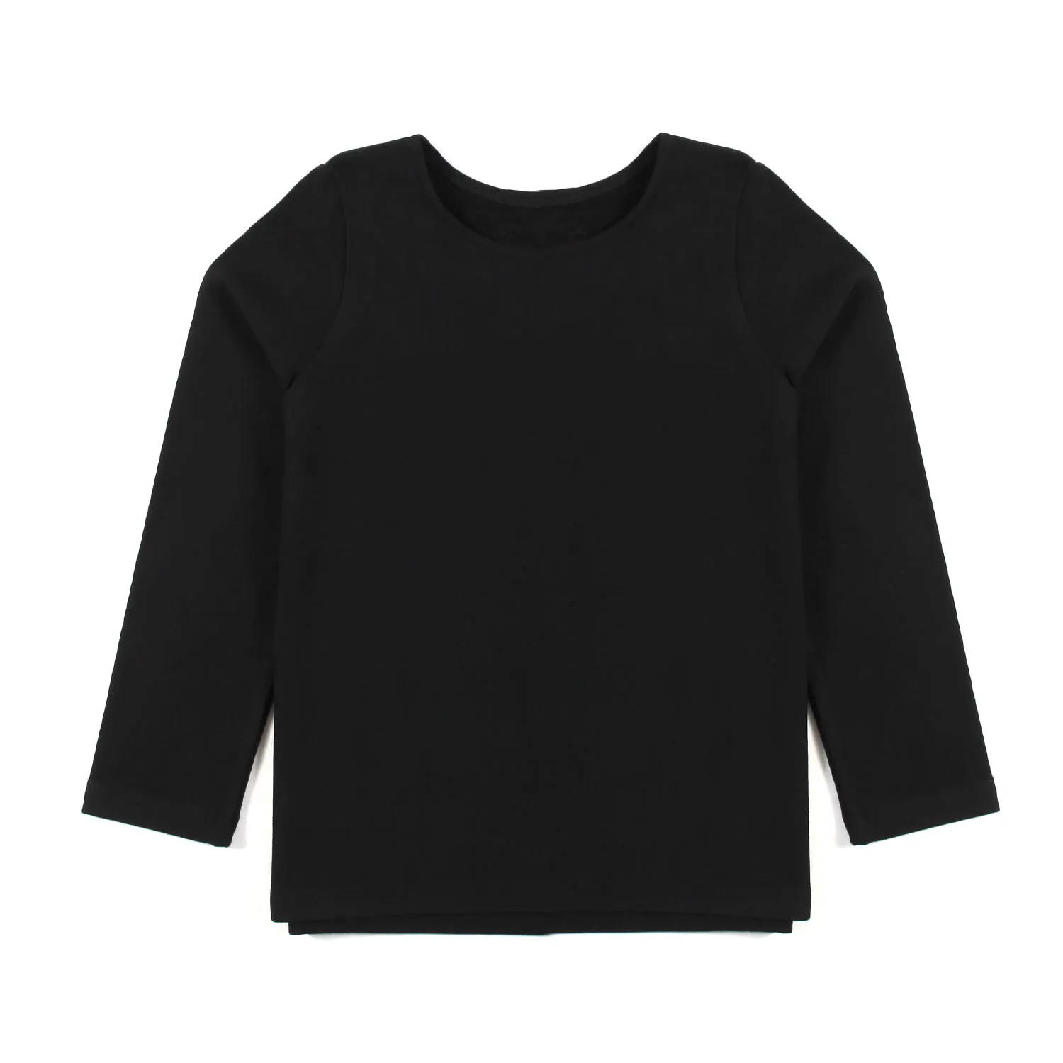 Madilly Black Long Sleeve T-Shirt For Girls