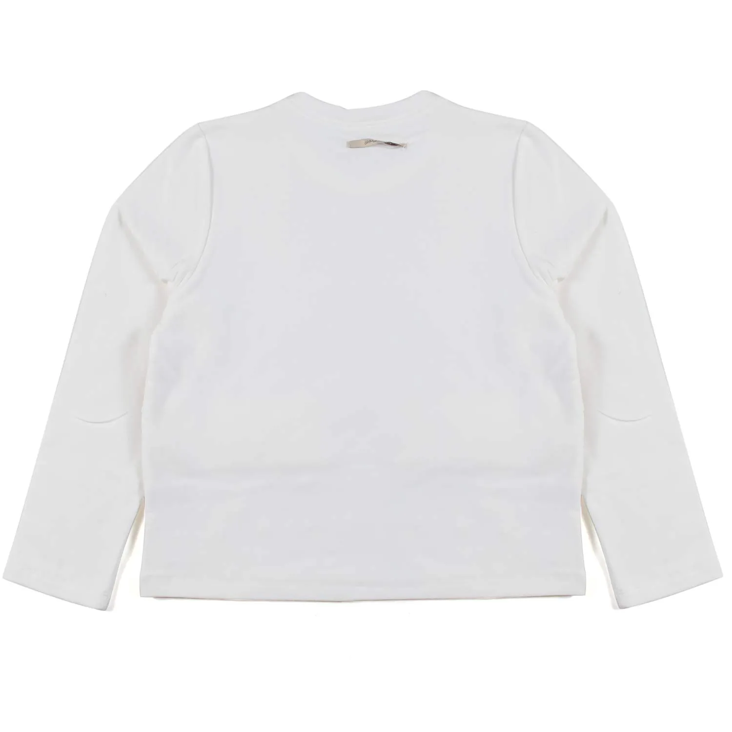 Madilly White Claudia T-Shirt For Girls