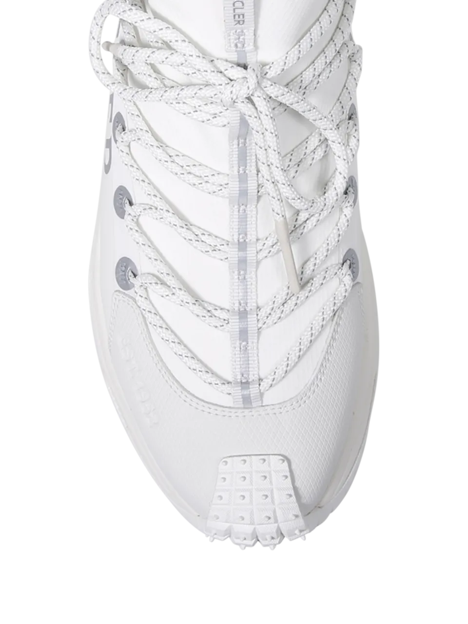 MEN MONCLER WHITE POLYESTER TRAILGRIP LITE2 SNEAKERS