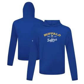 Men's Buffalo Sabres Levelwear Royal Anthem Ice Wall Pullover Hoodie