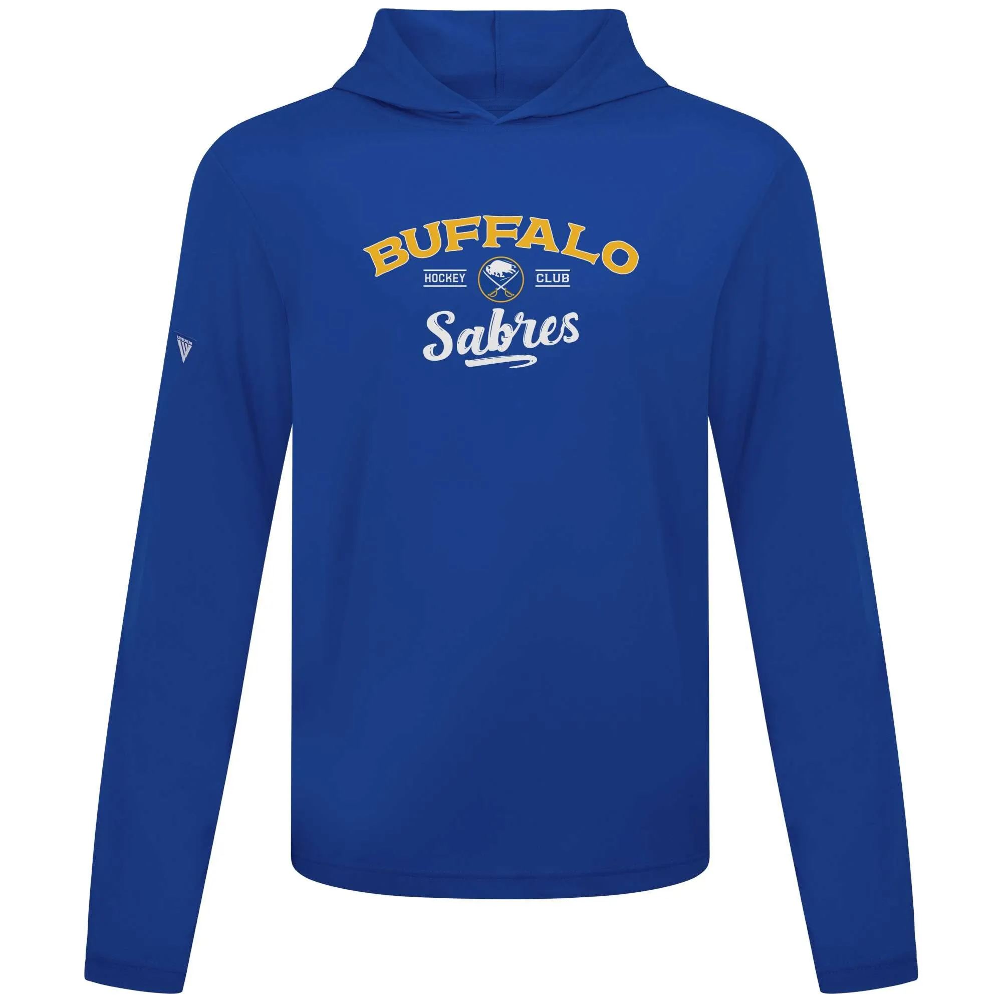 Men's Buffalo Sabres Levelwear Royal Anthem Ice Wall Pullover Hoodie