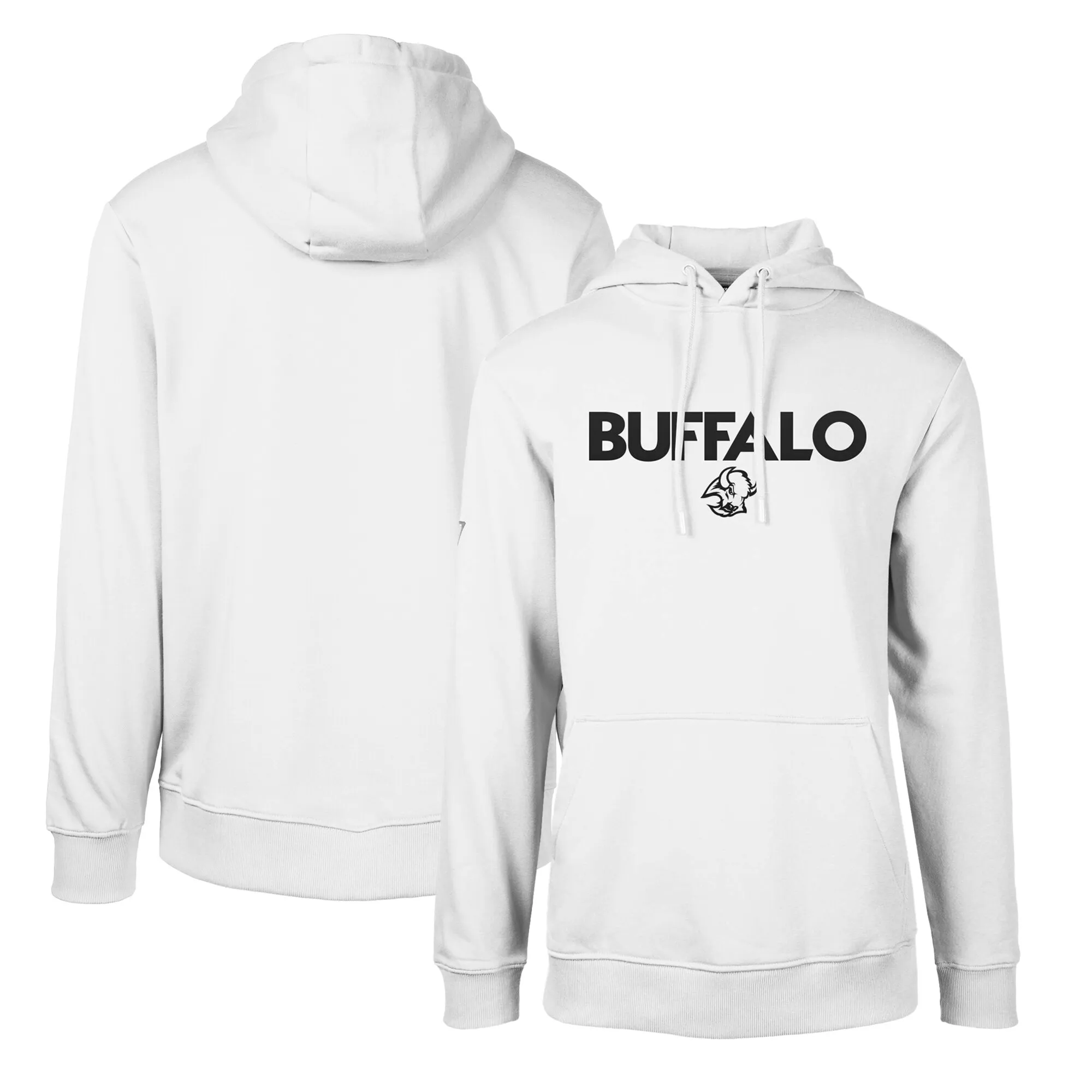 Men's Buffalo Sabres Levelwear White Podium City Capsule Pullover Hoodie