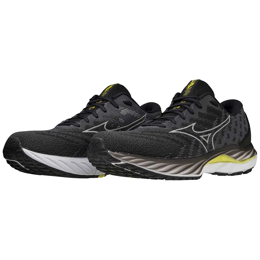 Men's Wave Inspire 19 SSW Running Shoe- Black/Nimbus Cloud- Regular (D)