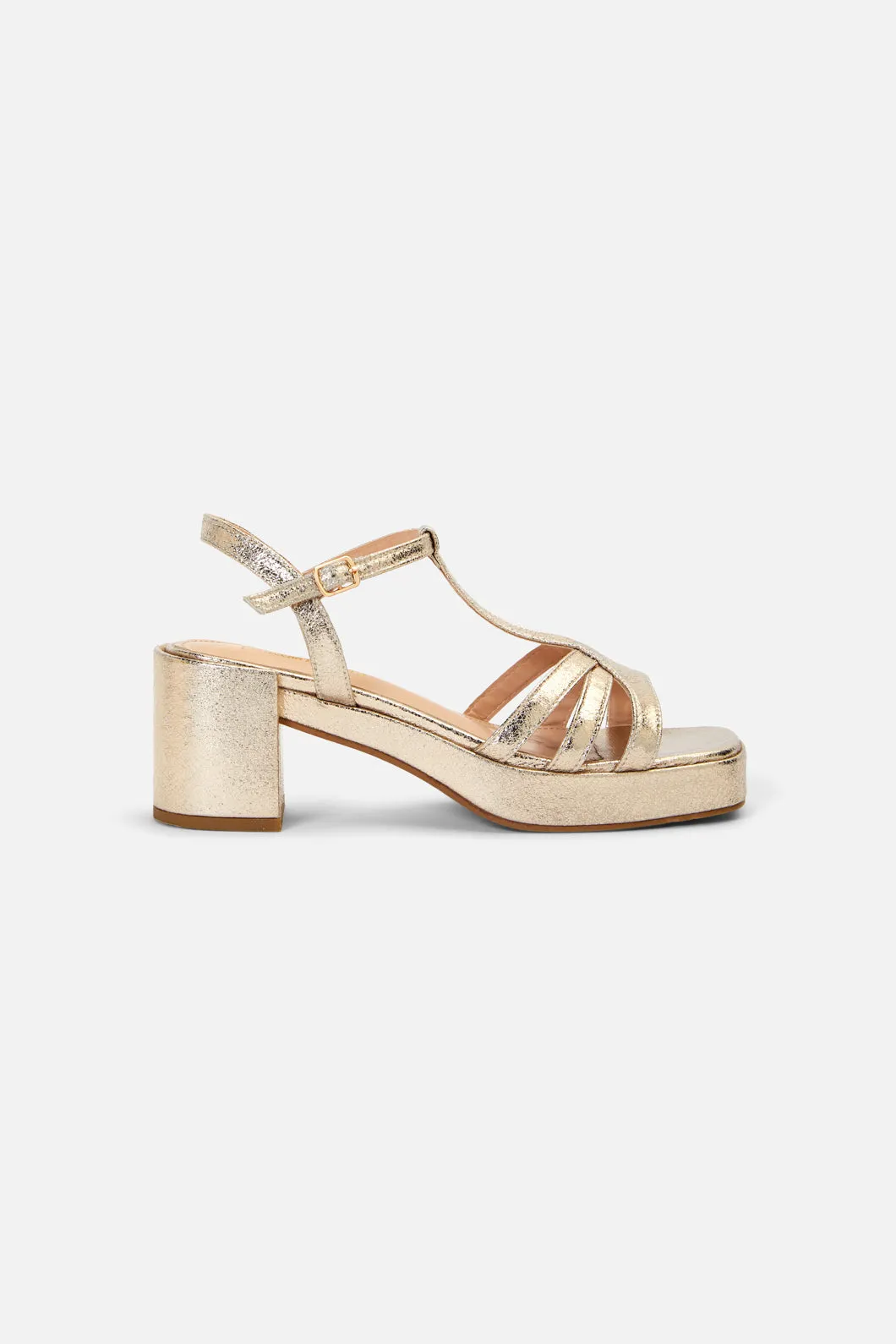 Metallic Sandal