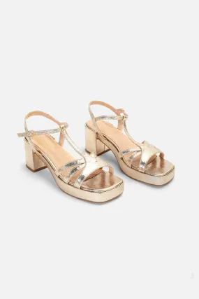 Metallic Sandal