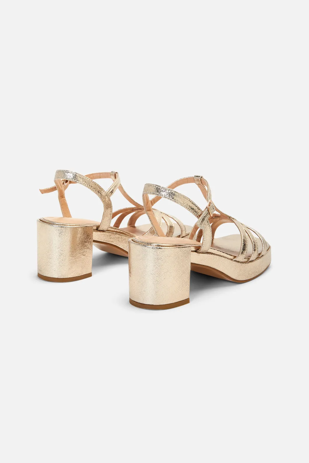 Metallic Sandal