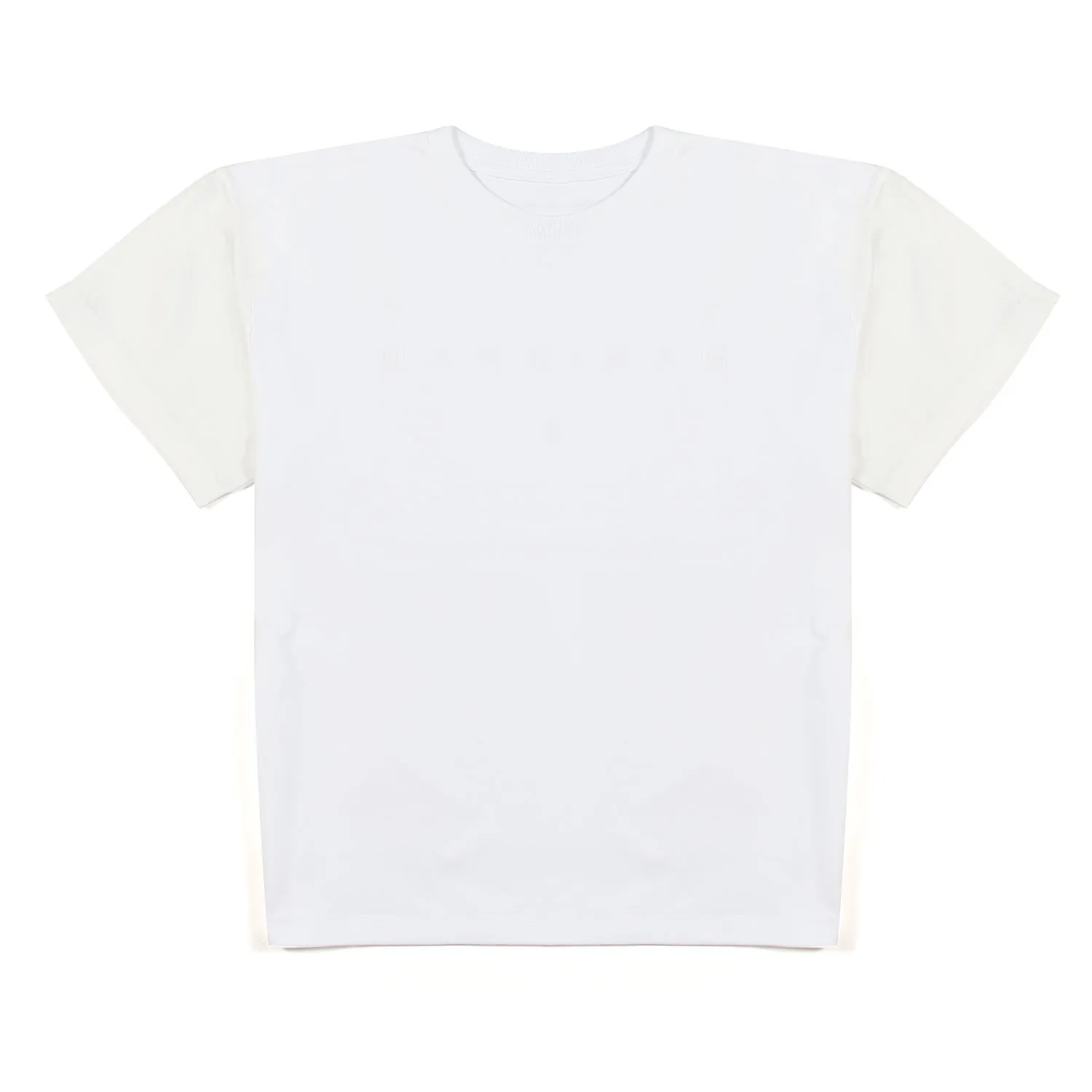 Mm6 Maison Margiela Warm White T-Shirt For Girls