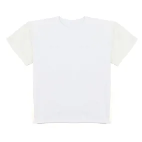 Mm6 Maison Margiela Warm White T-Shirt For Girls