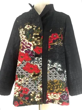 Moonlight Jacket(long)/Asian Flower Garden