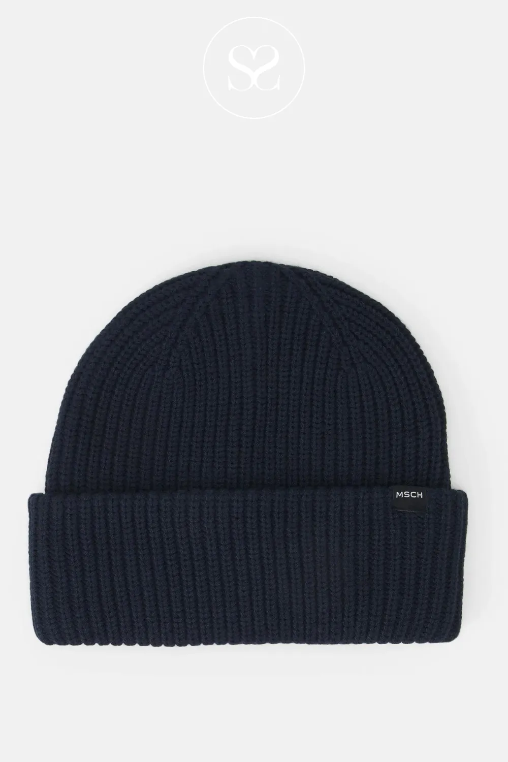 MOSS COPENHAGEN - RACHELLE NAVY (SKY CAPTAIN) BEANIE HAT