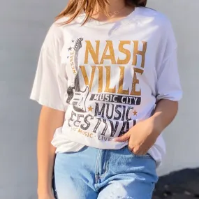 Nashville Oversize Graphic Tee