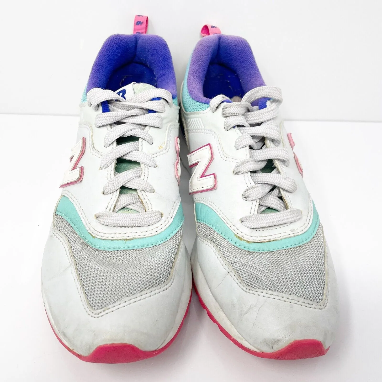 New Balance Womens 997H CW997HMB White Casual Shoes Sneakers Size 8 B