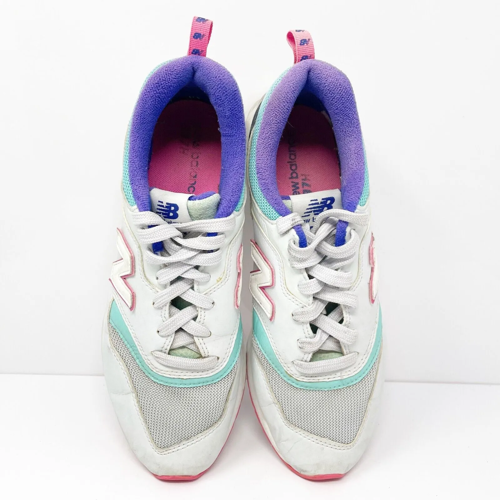 New Balance Womens 997H CW997HMB White Casual Shoes Sneakers Size 8 B