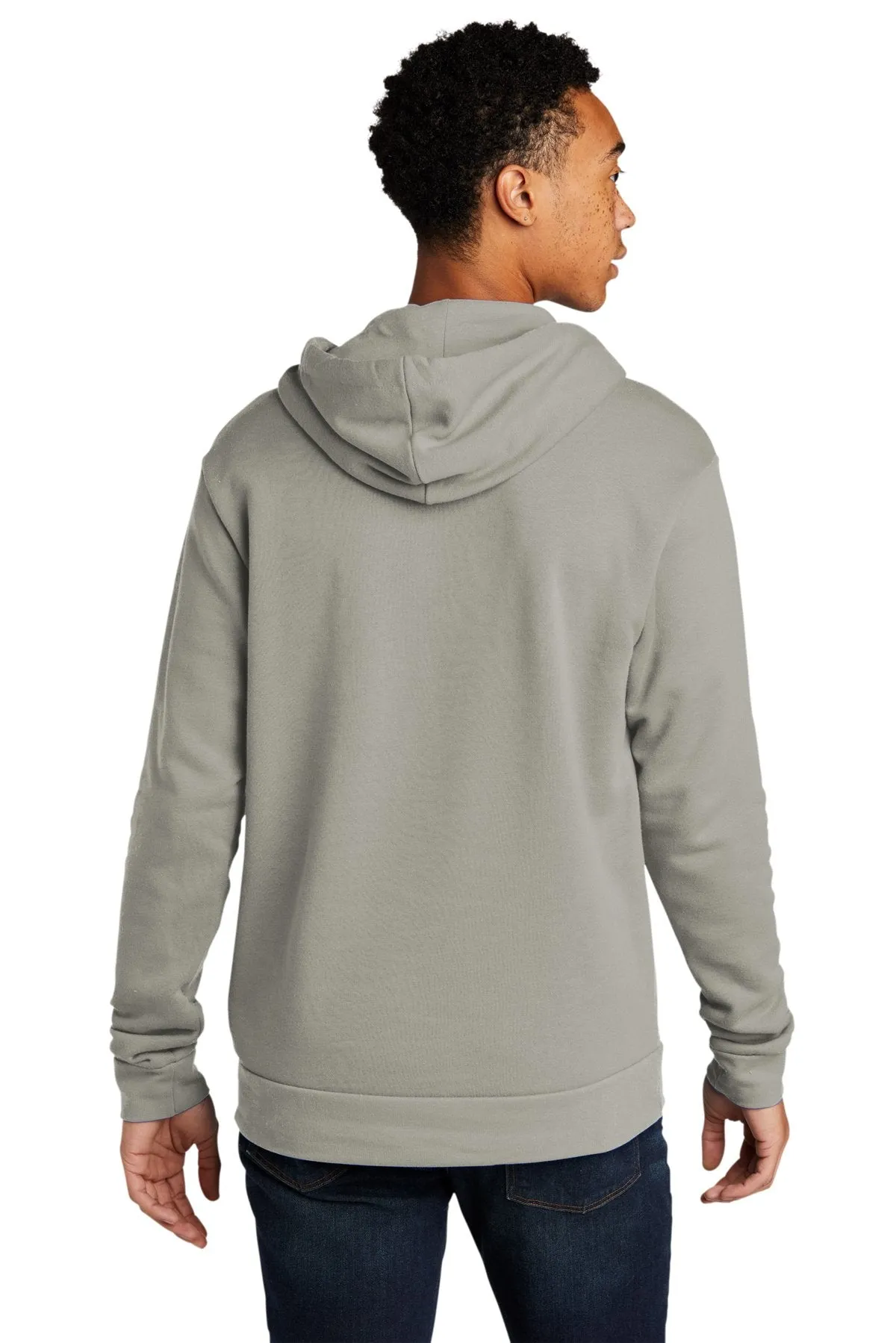 Next Level Unisex Beach Fleece Pullover Hoodie NL9303 Lead Light Gray