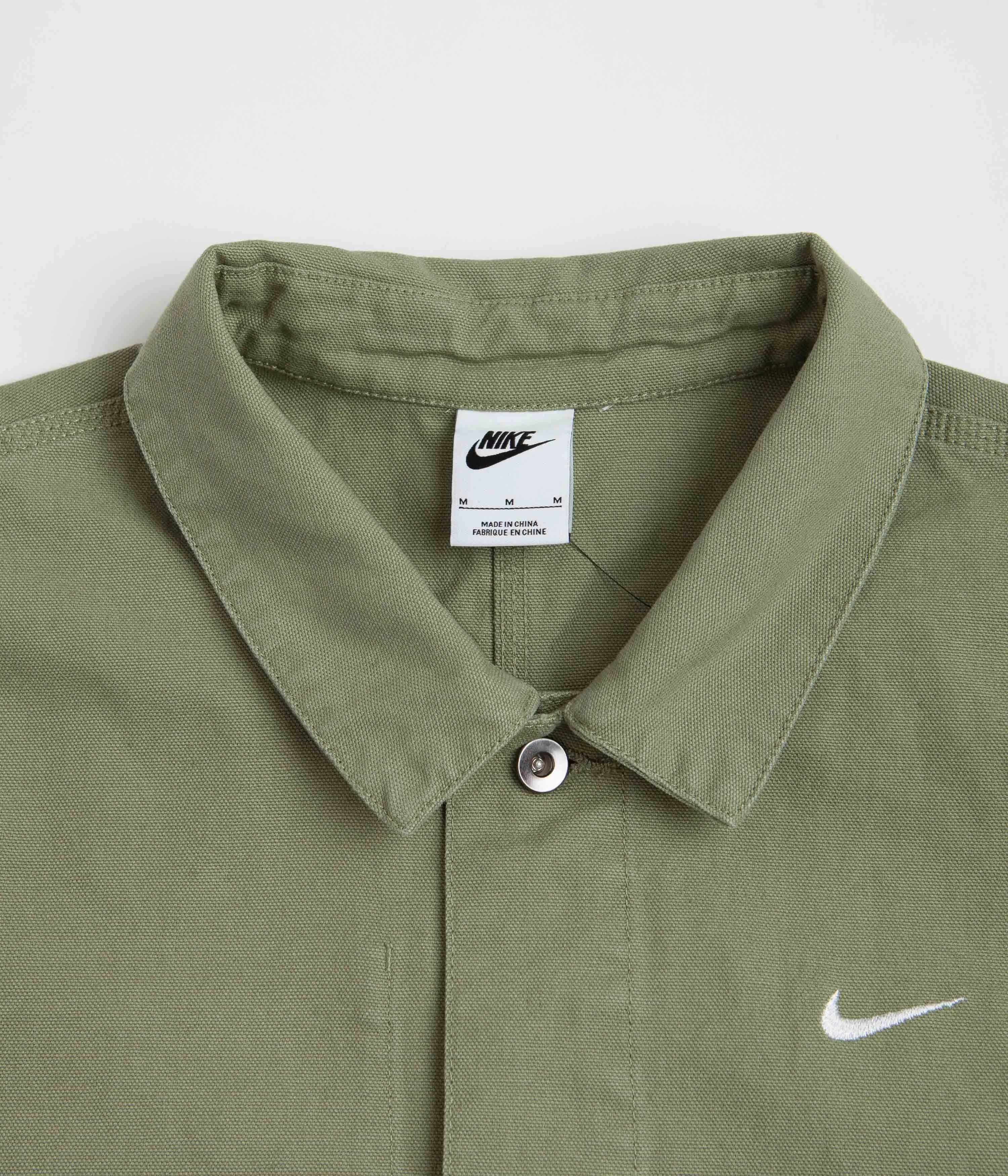 Nike Chore Coat - Oil Green / White