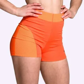 Nike - Pro HyperCool Women's 3inch Shorts - Team Orange/Total Orange/Black