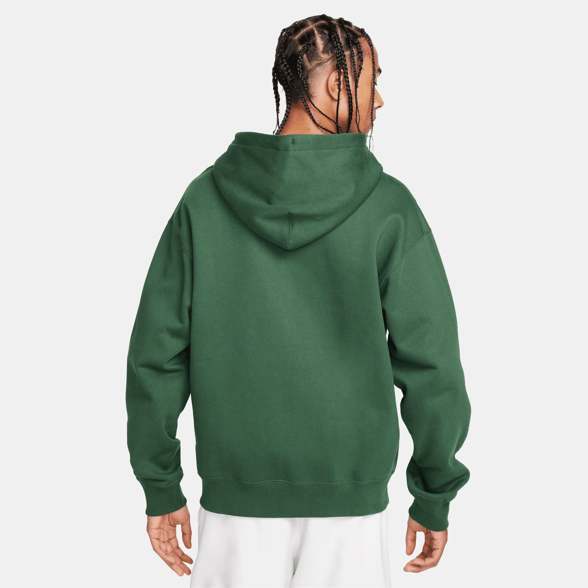 Nike Solo Swoosh Fir Green Full-Zip Hoodie