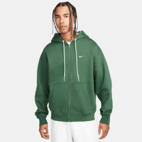 Nike Solo Swoosh Fir Green Full-Zip Hoodie