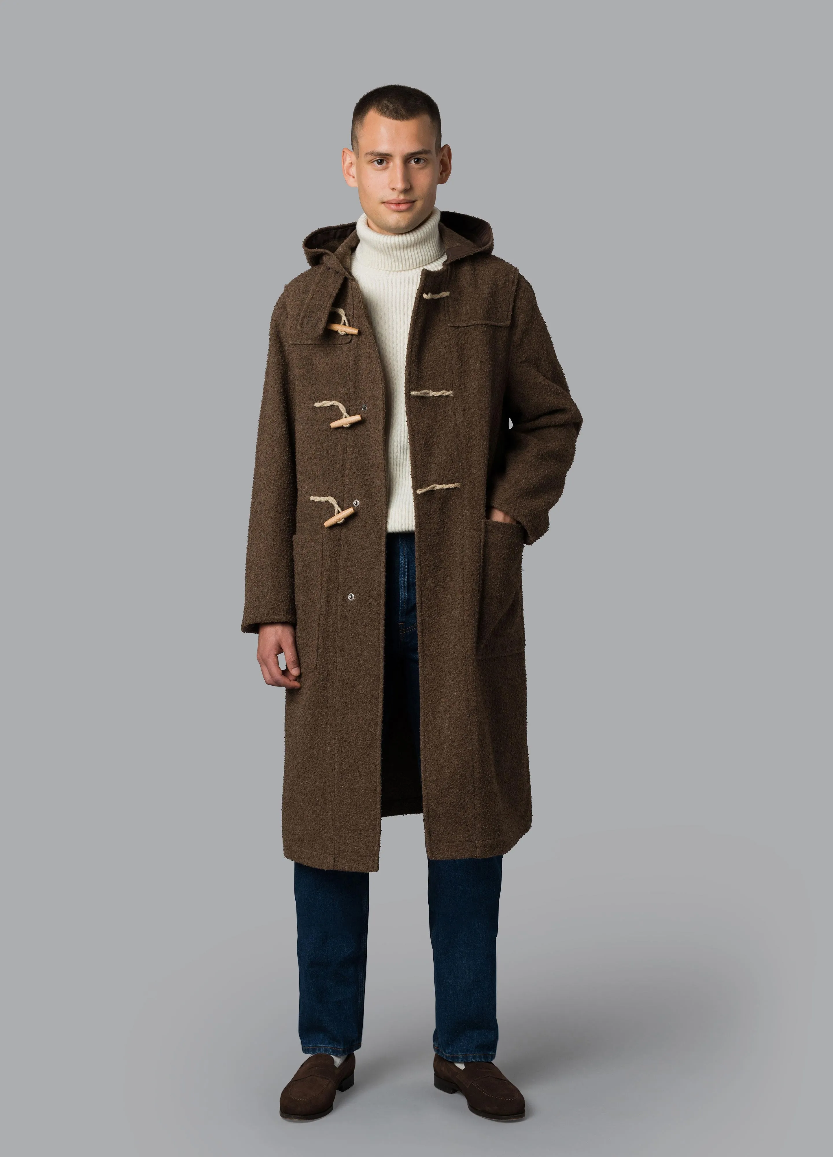 Norbert Duffle Coat - Brown