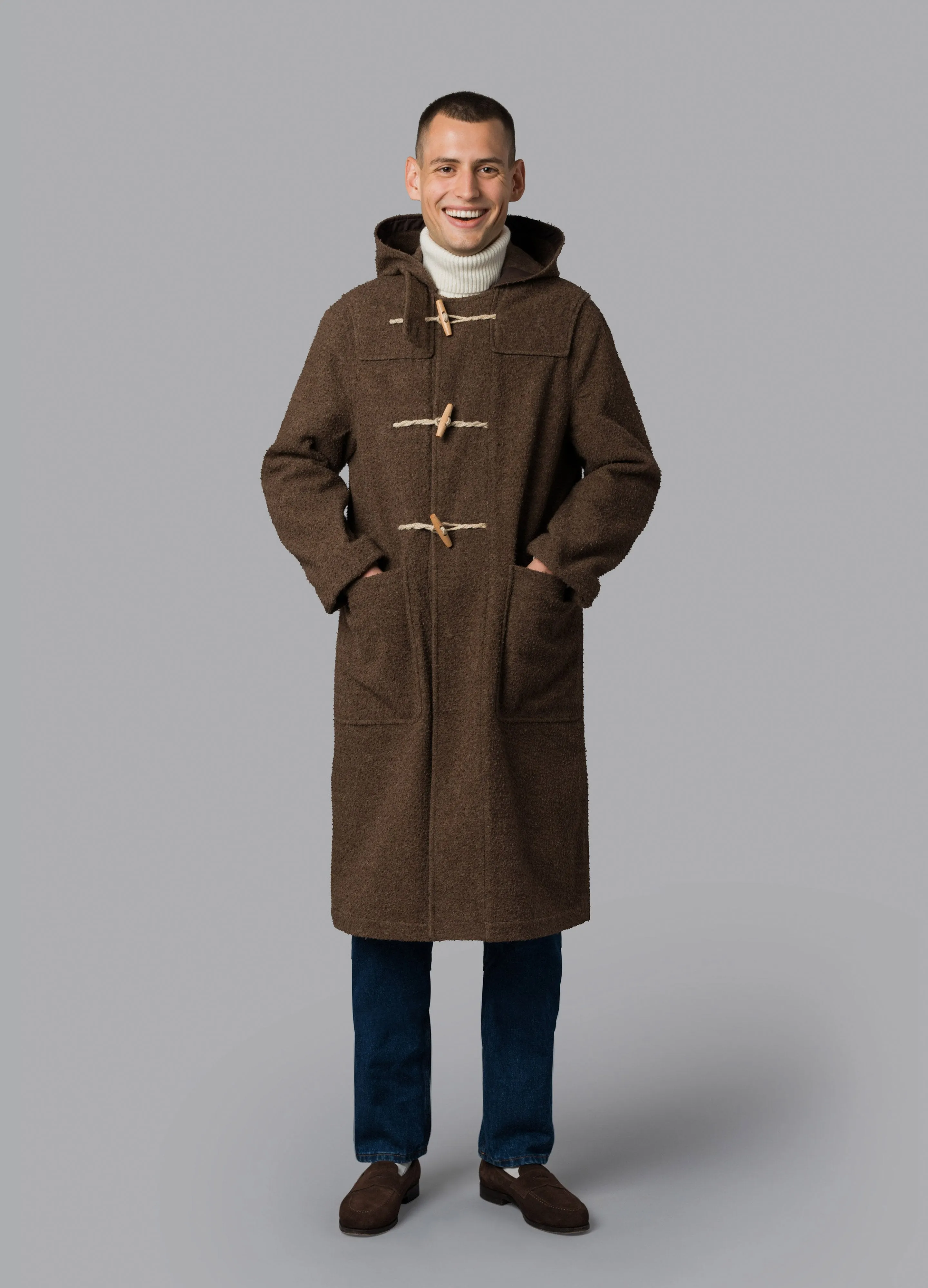 Norbert Duffle Coat - Brown