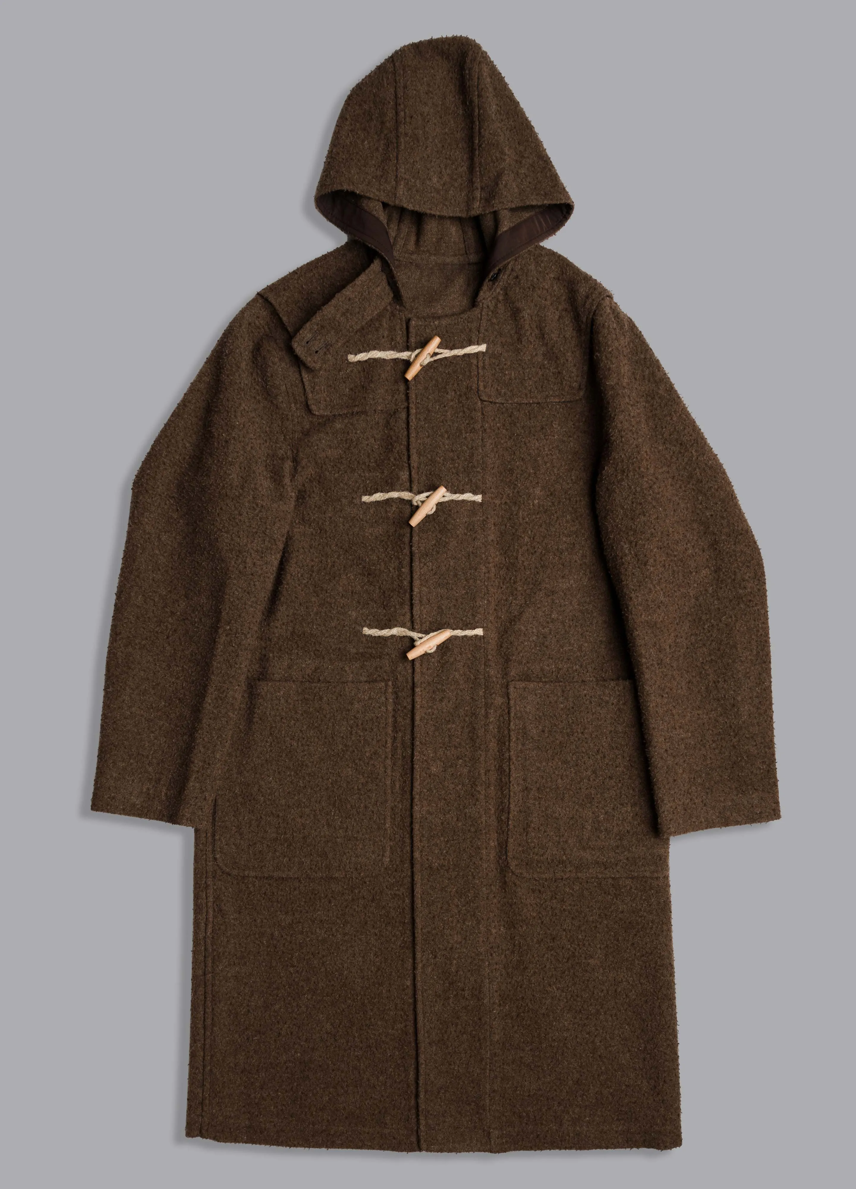 Norbert Duffle Coat - Brown