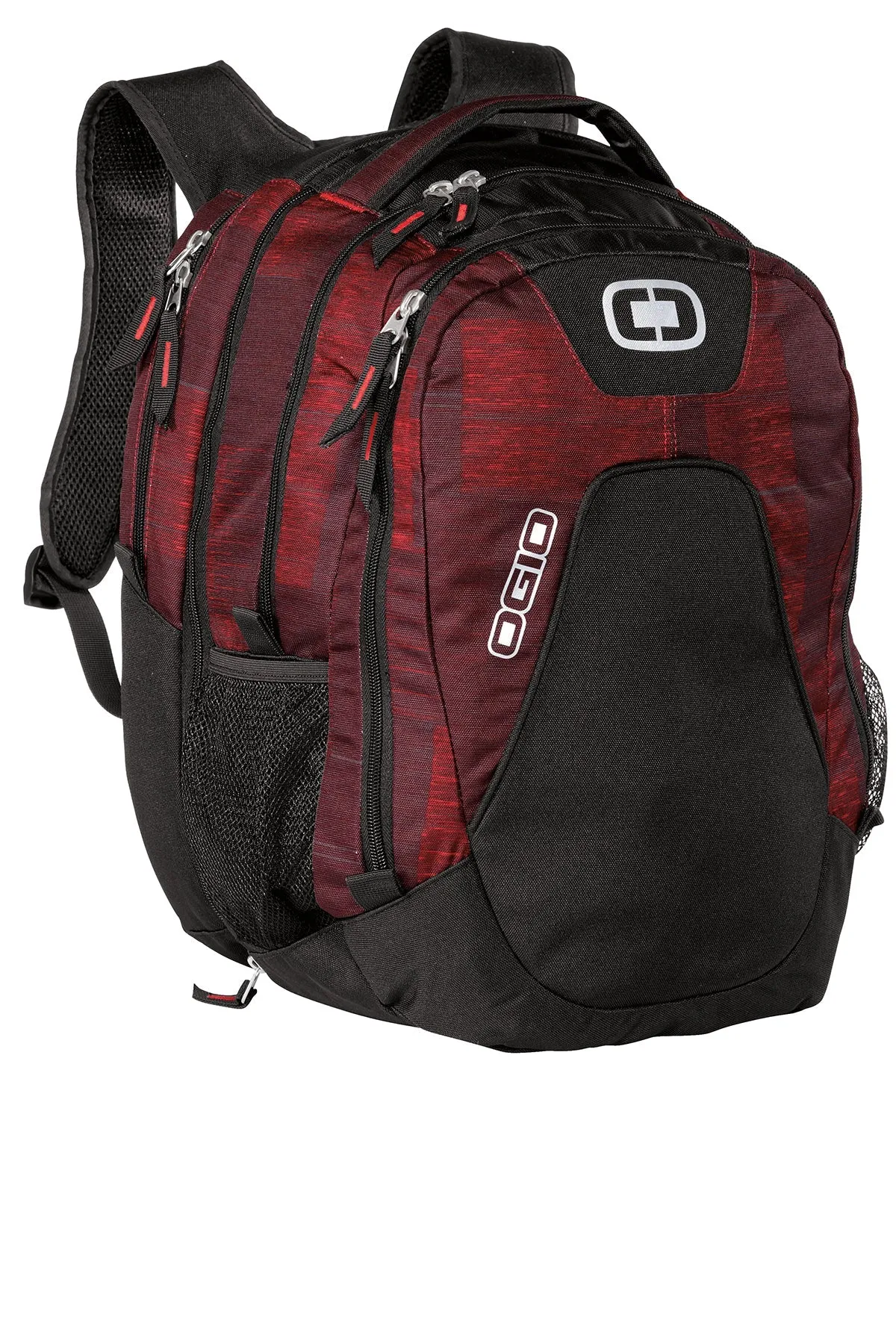 OGIO Juggernaut Customzied Backpacks, Red/ Charcoal