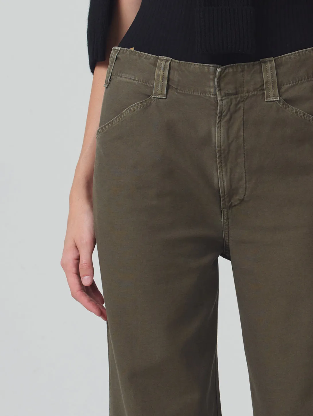 Paloma Utility Trouser - Tea Leaf