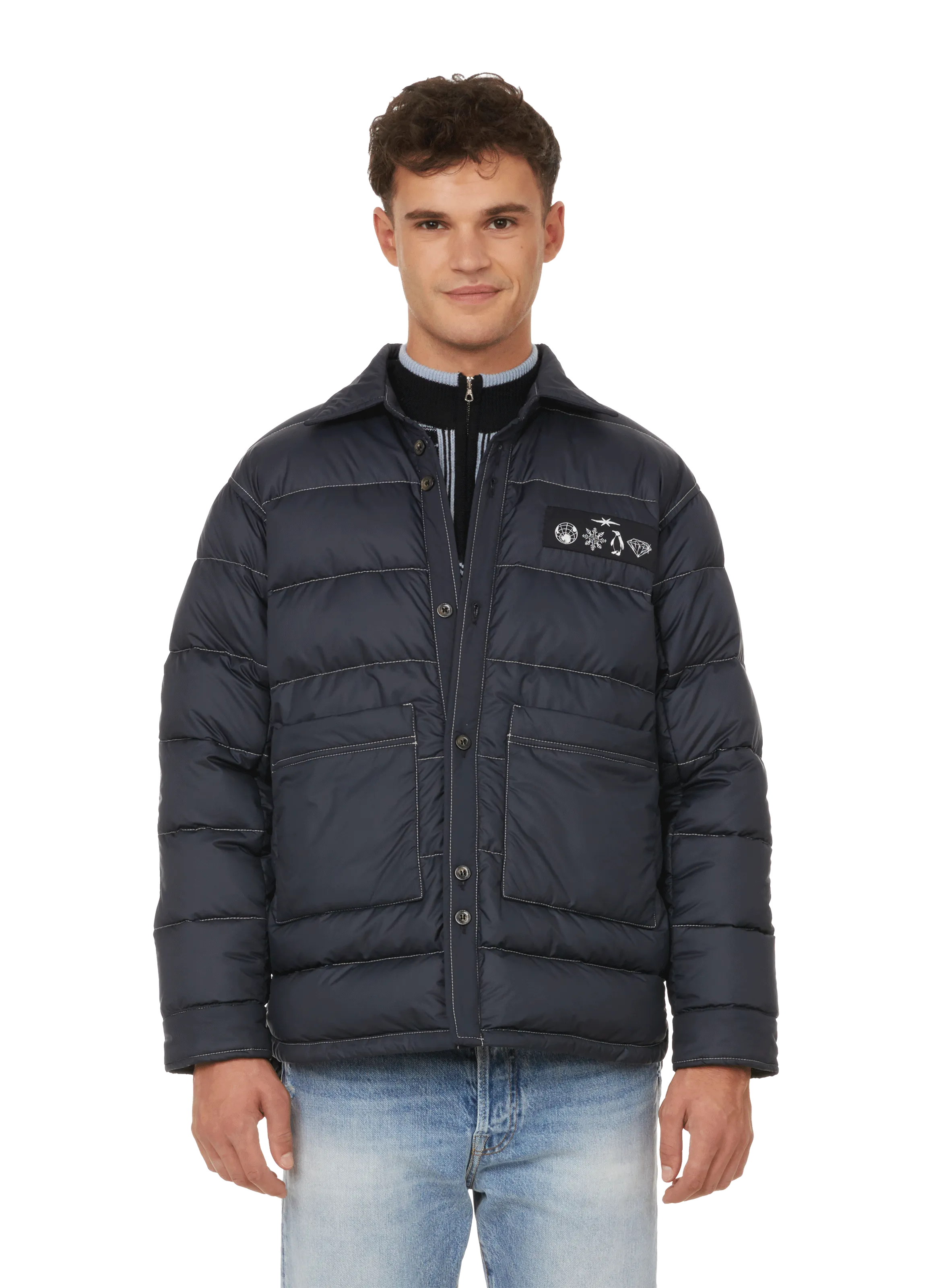 PHIPPS  Quilted jacket - Blue