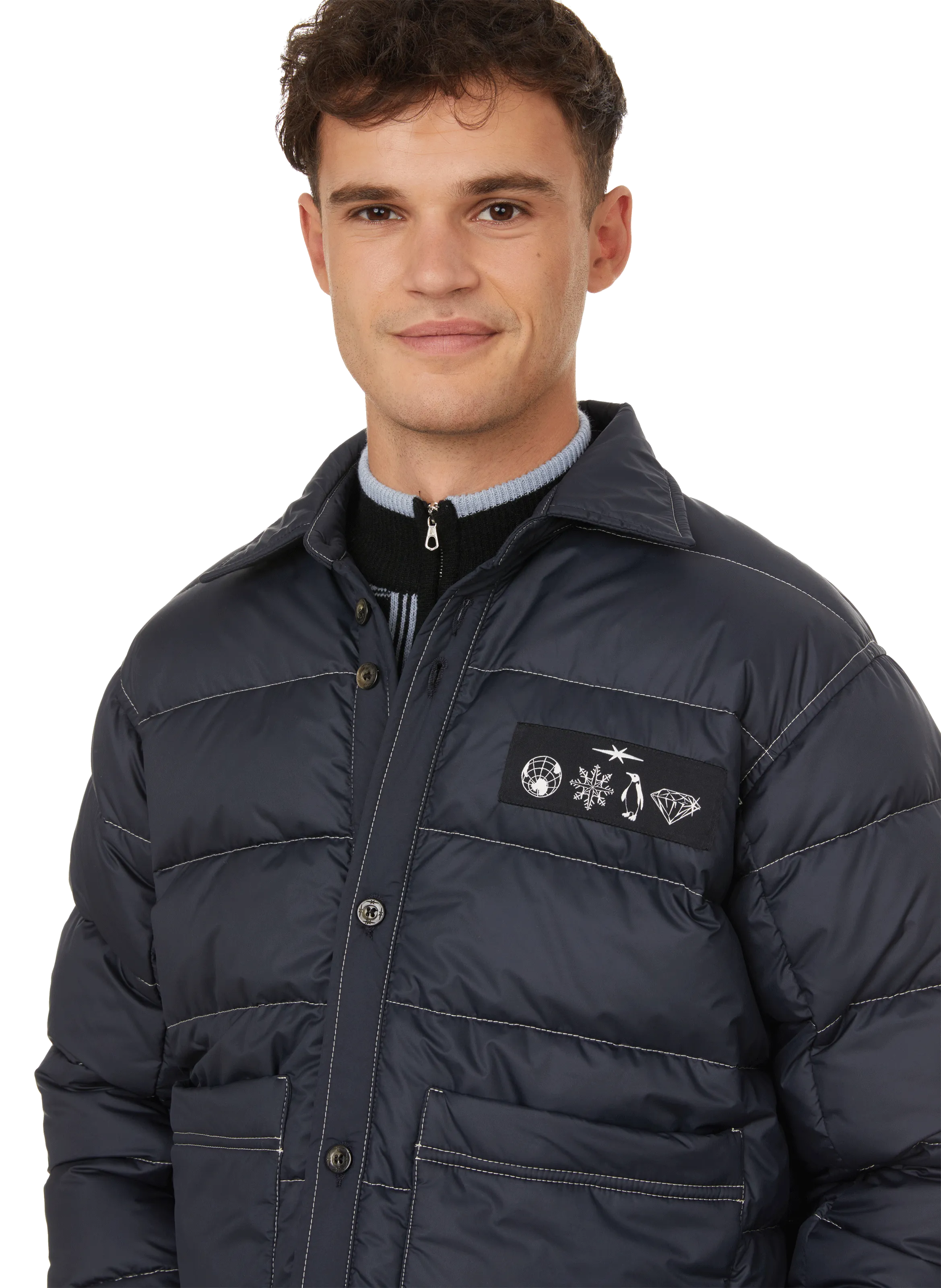 PHIPPS  Quilted jacket - Blue