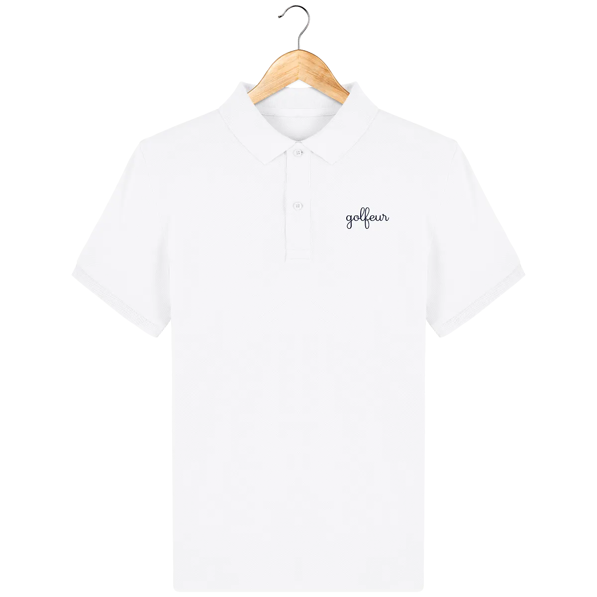 Polo en coton Bio brodé GOLFEUR