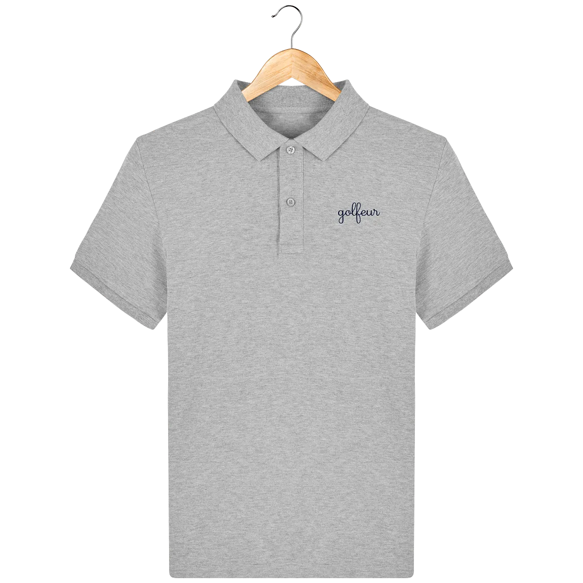 Polo en coton Bio brodé GOLFEUR