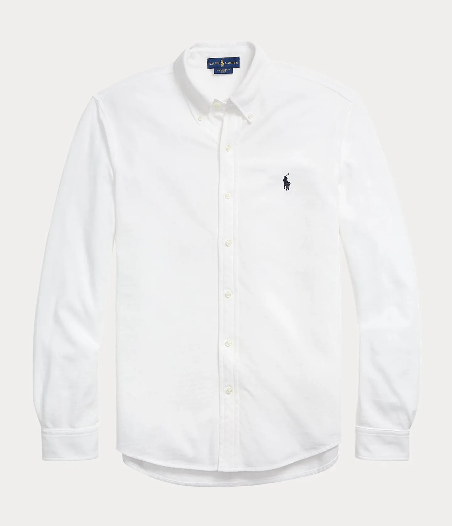 Polo Ralph Lauren - Chemise white ultra-légère en coton piqué