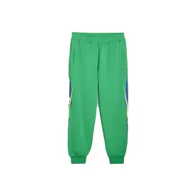 PUMA X BMW MMS LS SWEAT PANTS GRASSY GREEN 624624-01