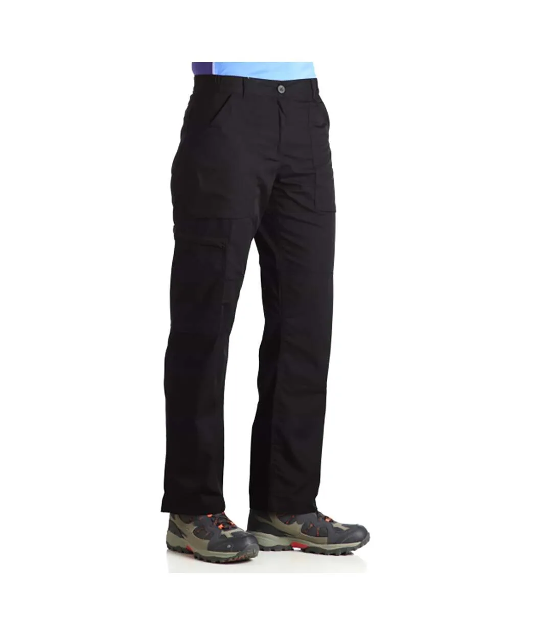 Regatta Ladies New Action Trouser (Long) / Pants (Black) - UTBC836