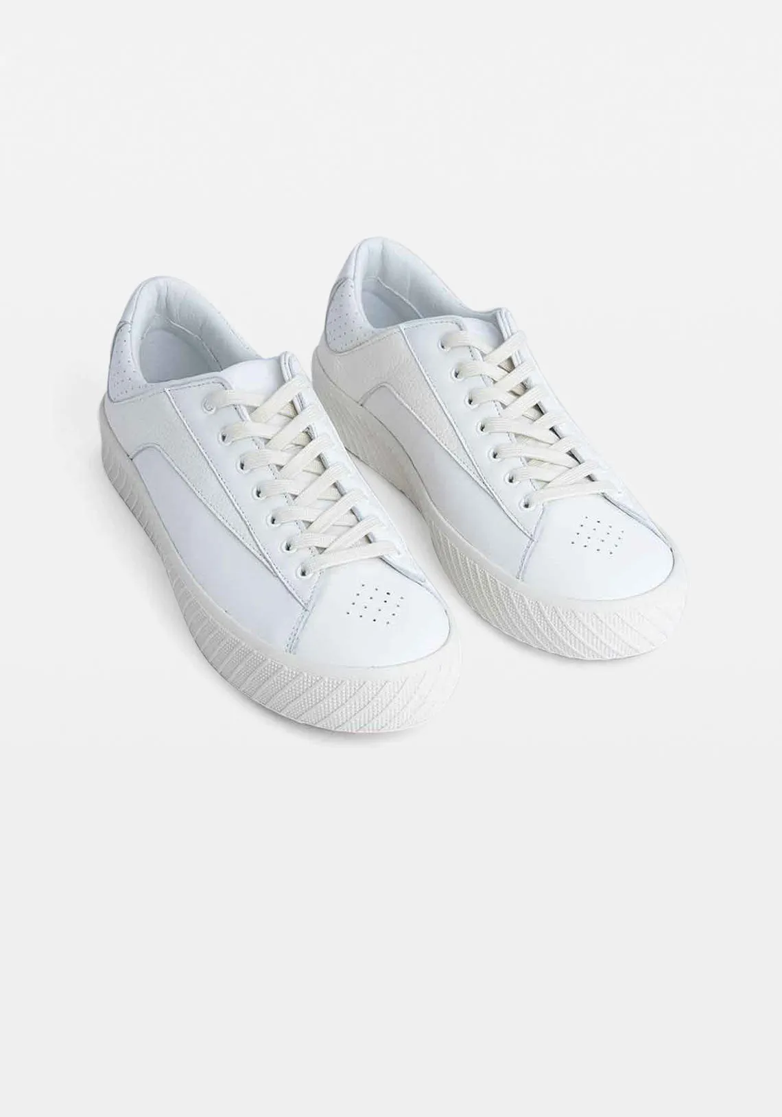 Rodina Sneaker All White Leather