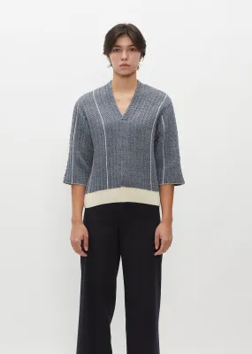 Serge Wool and Cotton Sweater