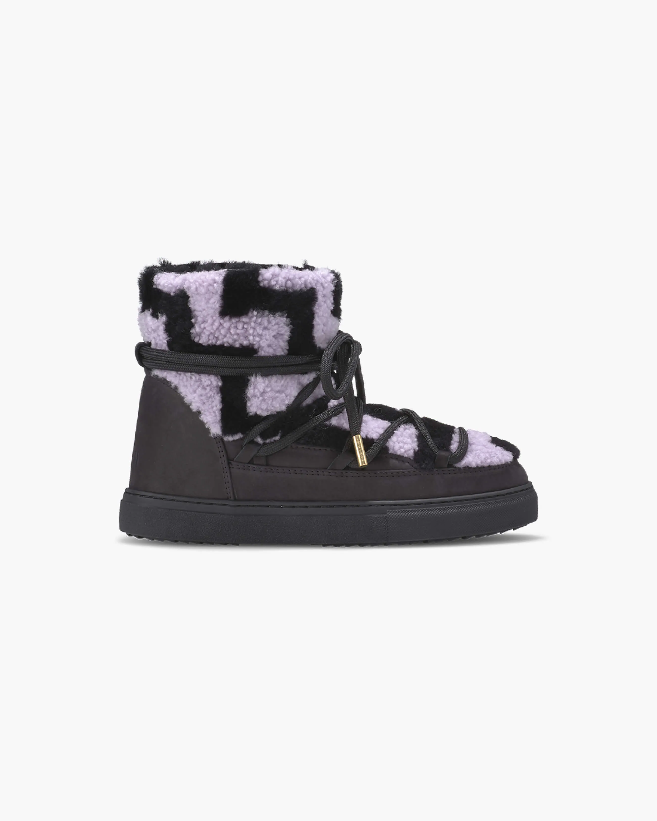  Shearling Zigzag Sneaker Purple 