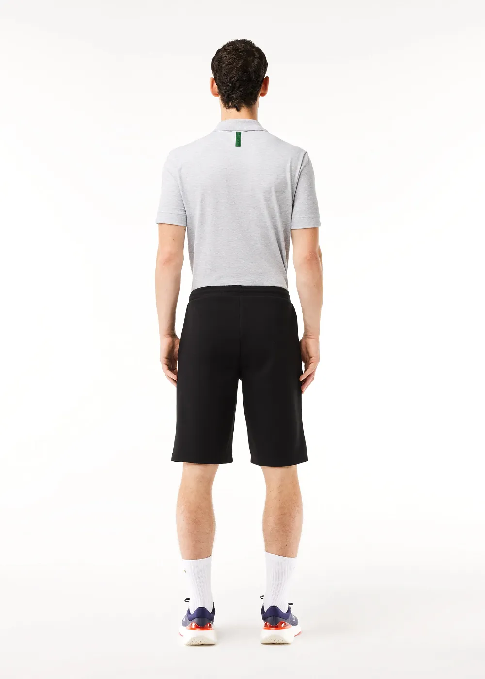 Short Lacoste Lacoste en coton stretch noir